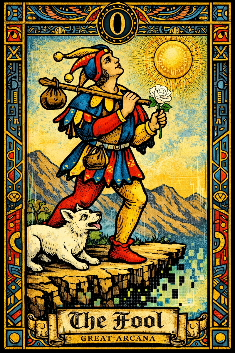 The Fool — 0 — Great Arcana